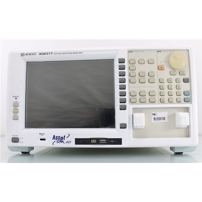 Ando Yokogawa AQ6317 Optical Spectrum Analyzer(OSA) repair and calibration