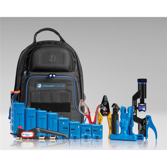 Jonard TK-107B Backpack Fiber Optic Mid Span Slit & Ring Tool