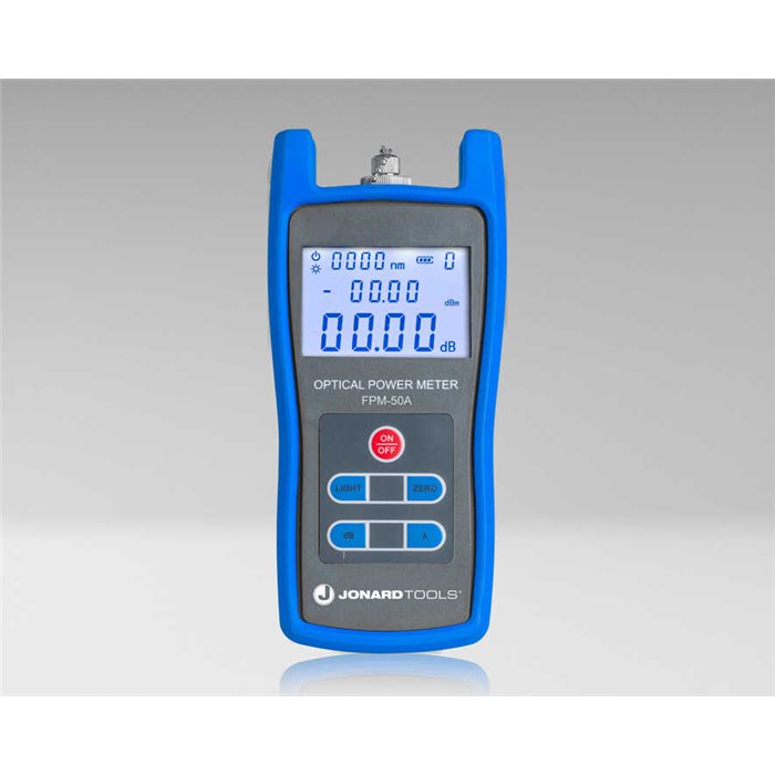 Jonard FPL-5050 Fiber Power Meter & Optical Light Source Kit (-50 to +26 dBm, single-mode)